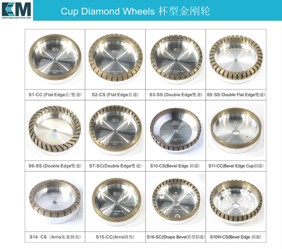 Diamond Wheels For Glass Grinding