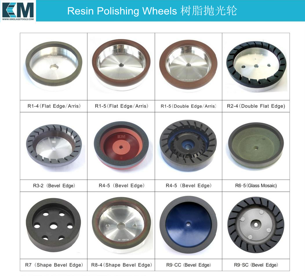 Polishing Wheels – Solid and Spiral Mirror Ring for Glass
