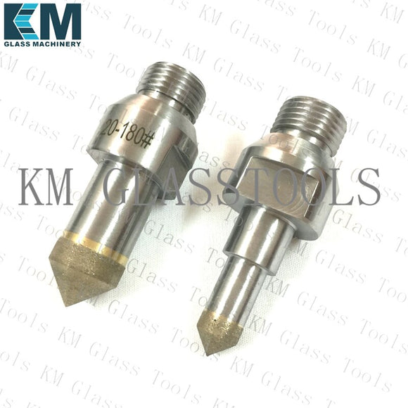 Free Shipping! Diameter 15mm~80mm,Standard 1/2'' GAS Diamond countersink complete cone for glass arrissing