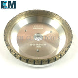 Cup Diamond Wheel 150xdx6x12mm (Outter Segemented) for Bevel Edge of Straight-line Beveller. S10w-CS4