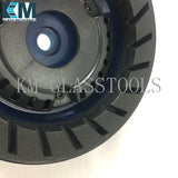 High quality!Resin grinding wheel 150x12(or22)-20x10,#3 #4 #5 #6 #7,Used for glass beveling machine